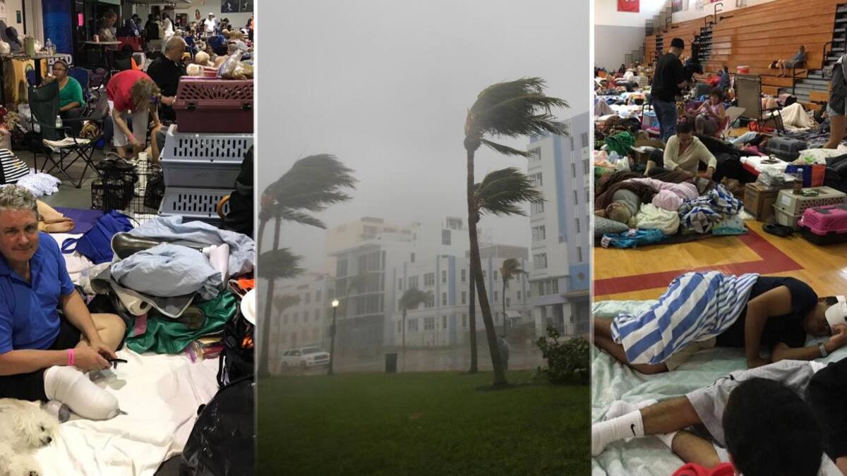 Huracán Irma - Refugiados (Reuters)