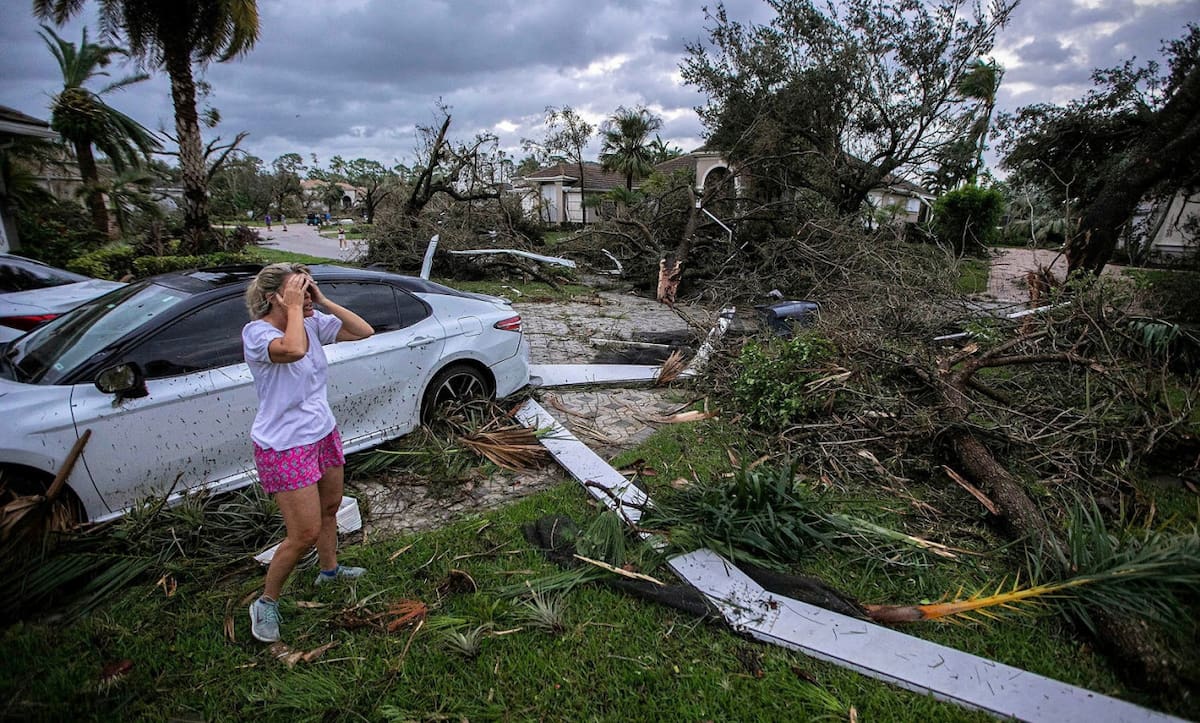 Huracán Milton. Foto: Reuters