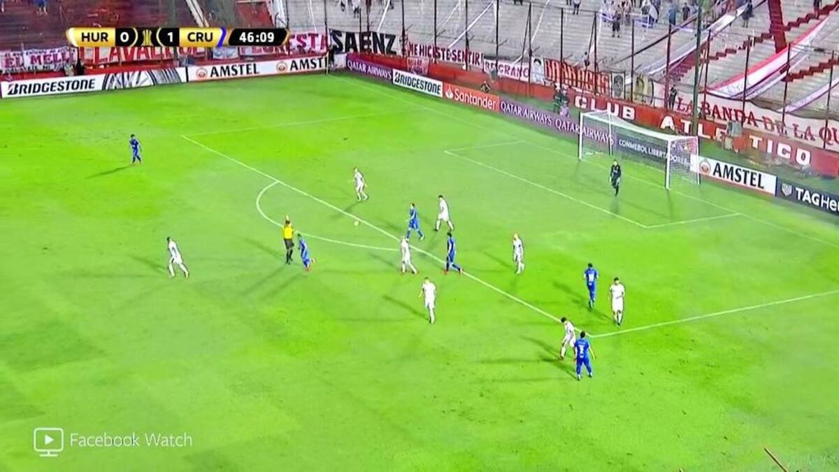 Huracan vs. Cruzeiro por Copa Libertadores por Facebook Watch