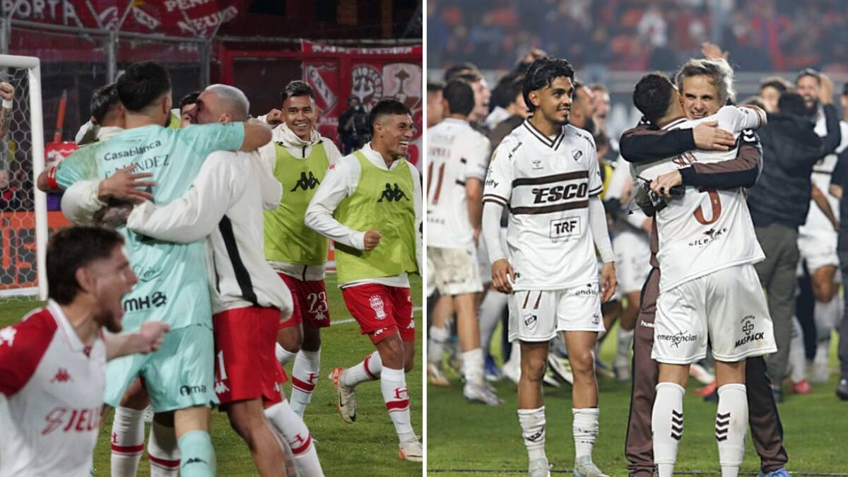 Huracán y Platense, los finalistas del Torneo Apertura 2025. Foto: NA (Mariano Sánchez - Damián Dopacio)