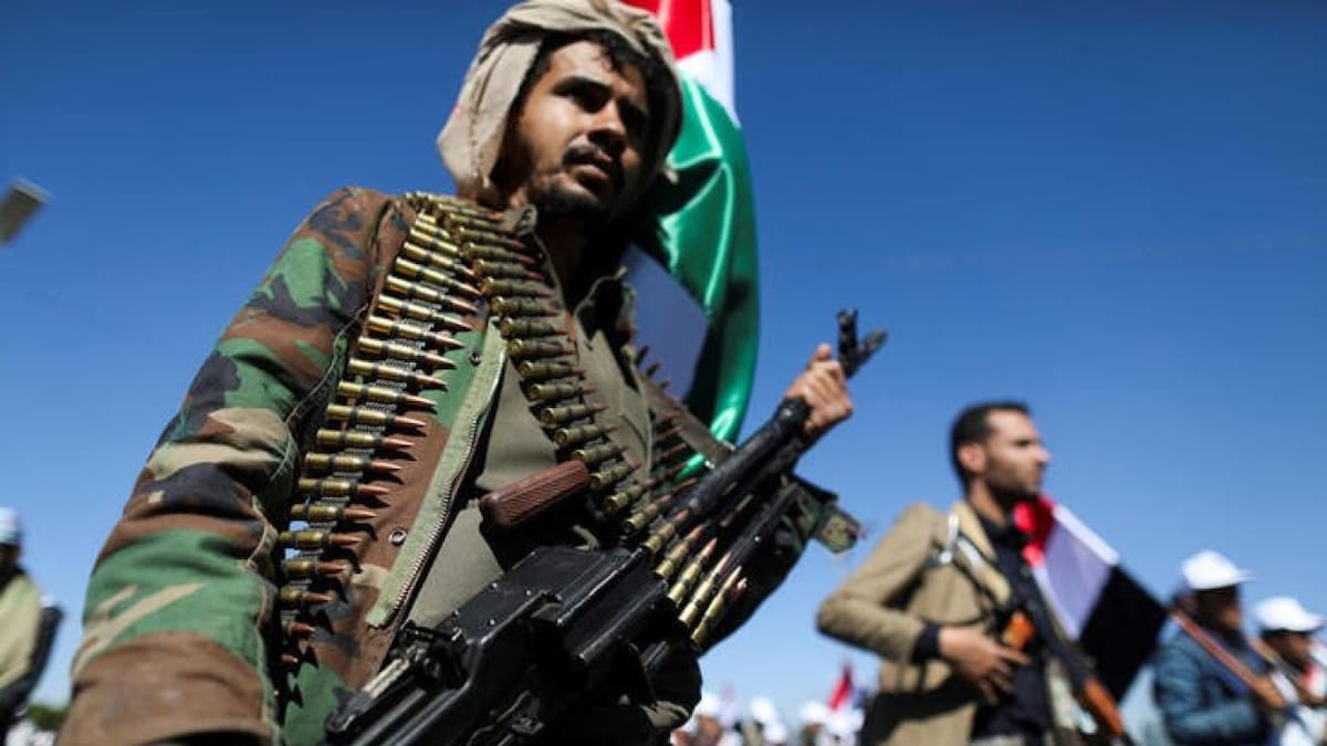 Hutíes, grupo insurgente en Yemen. Foto: Reuters