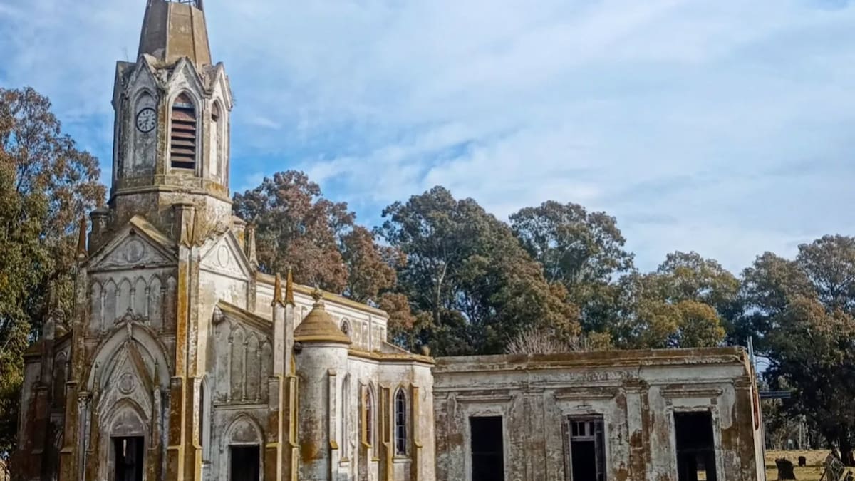 Iglesia de Vivoratá. Foto: Instagram @pueblosyciudades8