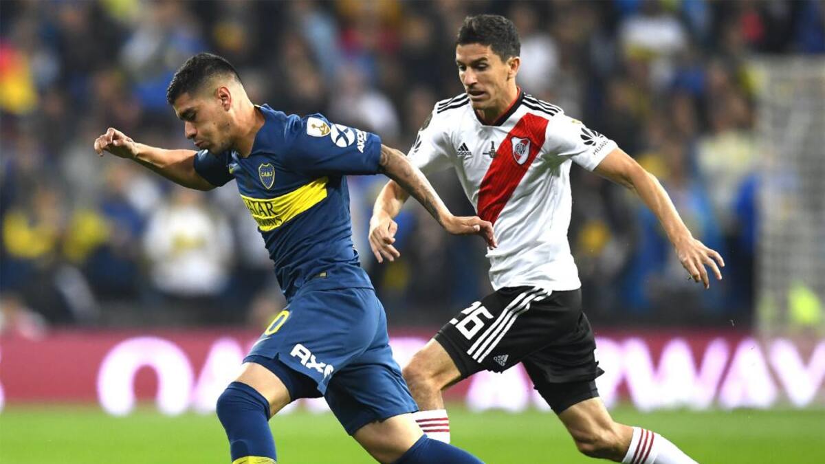 Ignacio Fernández, River Plate vs. Boca, fútbol, deportes, NA