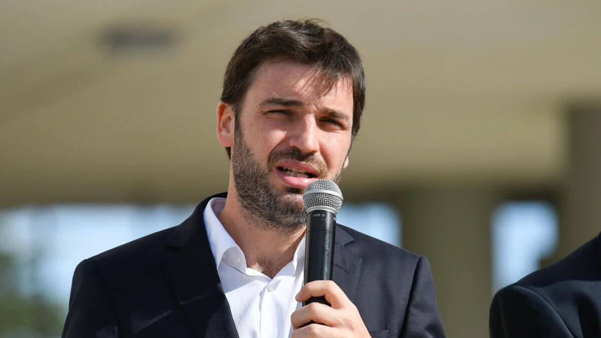 Incendio en Chubut. Foto: Télam