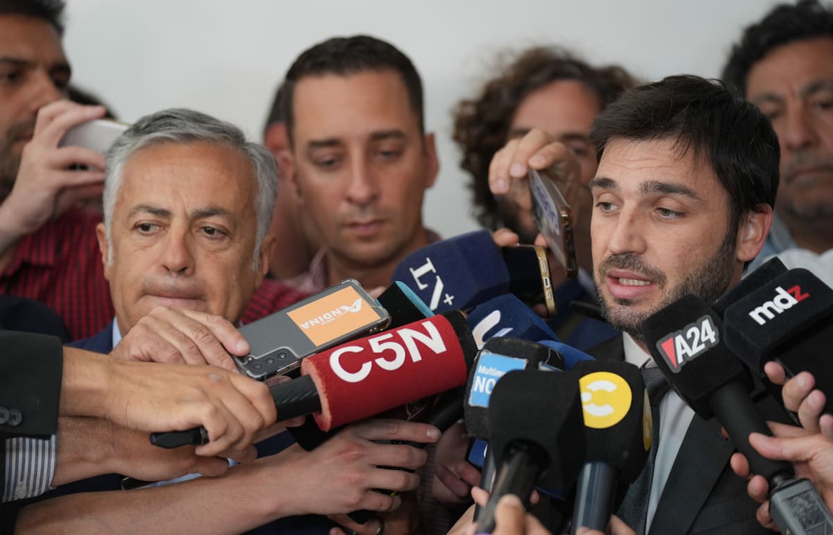 Ignacio Torres, gobernador de Chubut. Foto: Télam