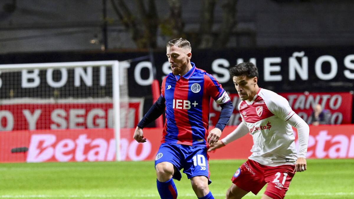 Iker Muniain, Argentinos Juniors vs San Lorenzo. Foto: NA/Juan Foglia