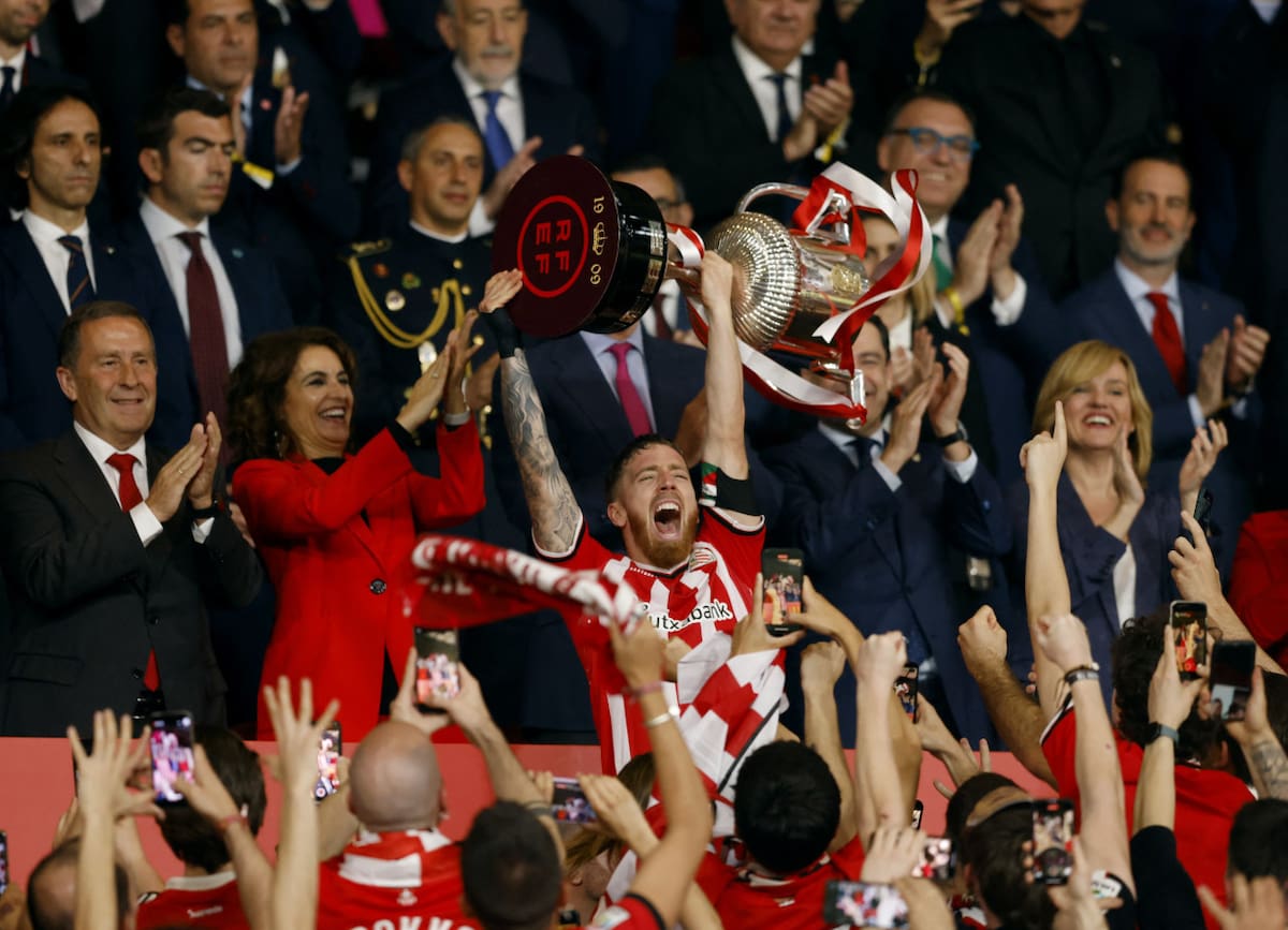 Iker Muniain en el Athletic Bilbao. Foto: EFE.