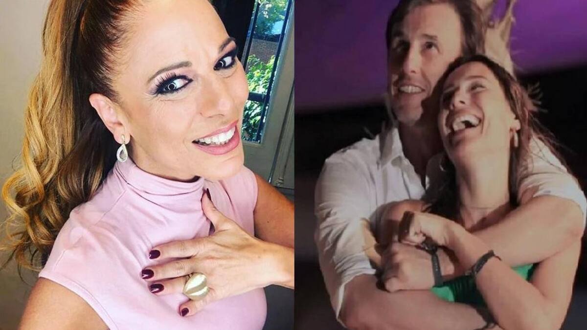 Iliana Calabró, Pampita y su novio Roberto García Moritán