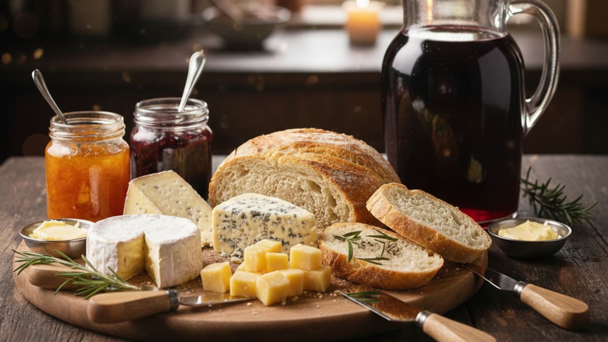 Picada de lujo en 10 minutos: cómo armar una tabla muy original de quesos y mermeladas