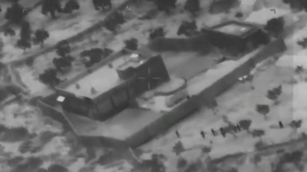 Imágenes de operativo que terminó en la muerte del líder de ISIS