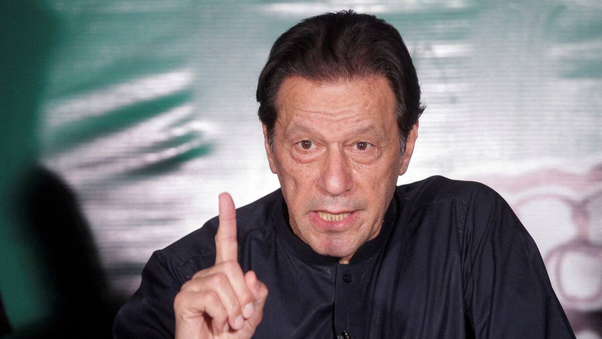 Imran Khan, ex primer ministro de Pakistán. Foto: REUTERS.