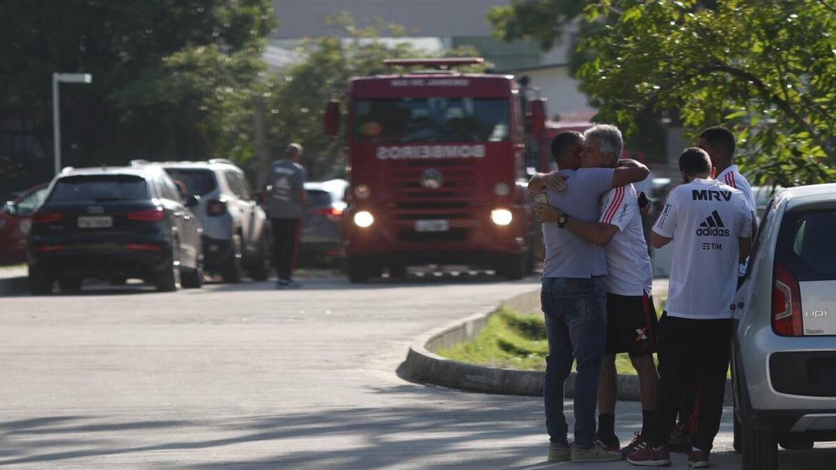 Incendio en centro de entrenamiento del Flamengo (Reuters)