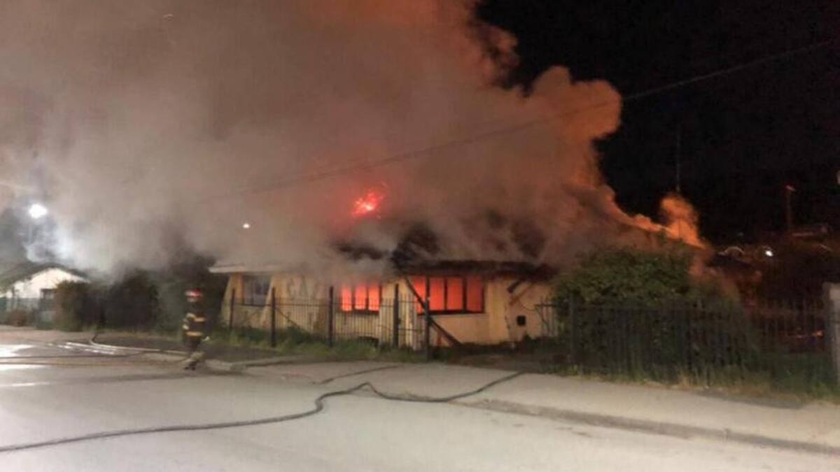 Incendio en club de Villa La Angostura