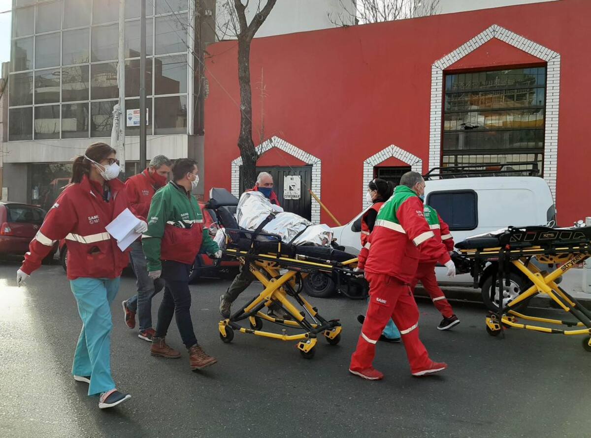 Incendio en geriátrico de Almagro, NA