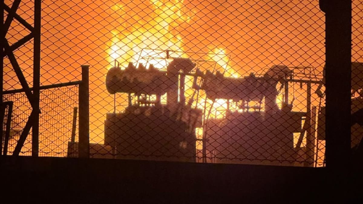 Apagón en La Plata: se incendió una central eléctrica en Tolosa y miles de familias quedaron sin luz