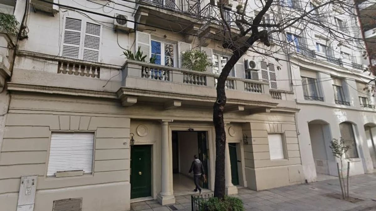 Incendio fatal en un edificio de Recoleta. Foto: NA.