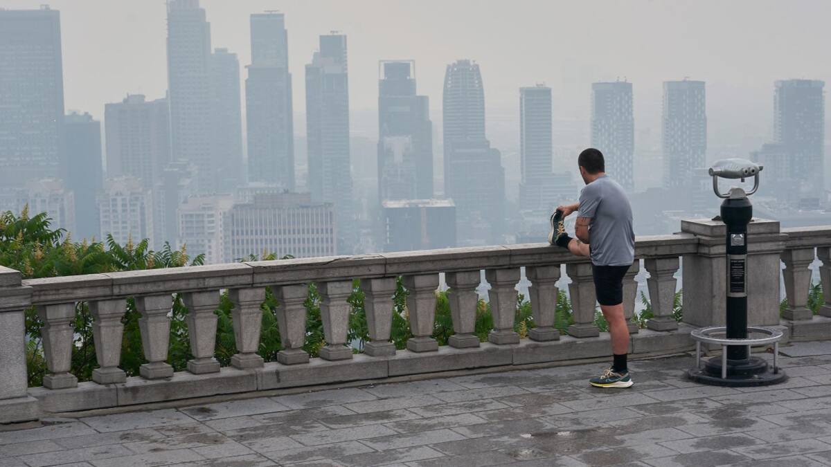 Incendios en Canadá. Foto: EFE.