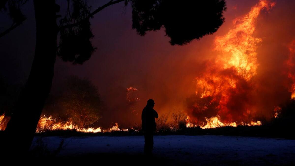 Incendios en Grecia (Reuters)