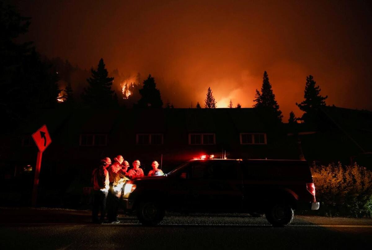 Incendios forestales en California, Estados Unidos. Reuters.