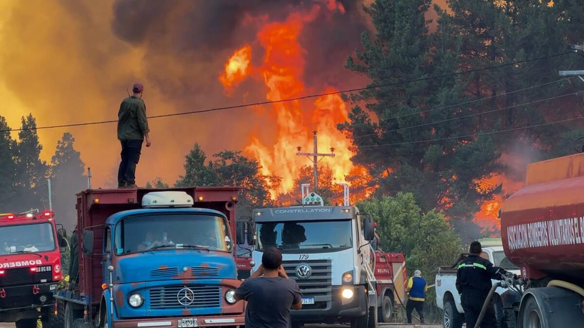 Incendios forestales en la Patagonia: el fuego no cesa y ya quemó más de 36.600 hectáreas