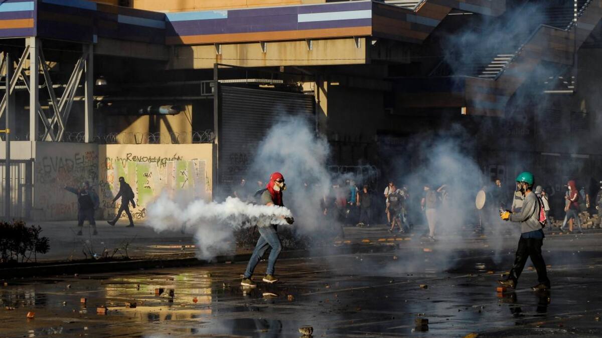 Incidentes en Chile, REUTERS