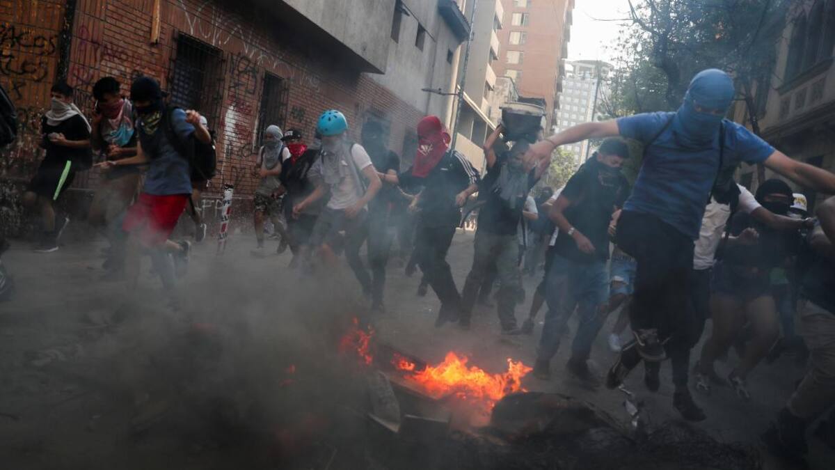 Incidentes en Chile, Santiago de Chile, REUTERS