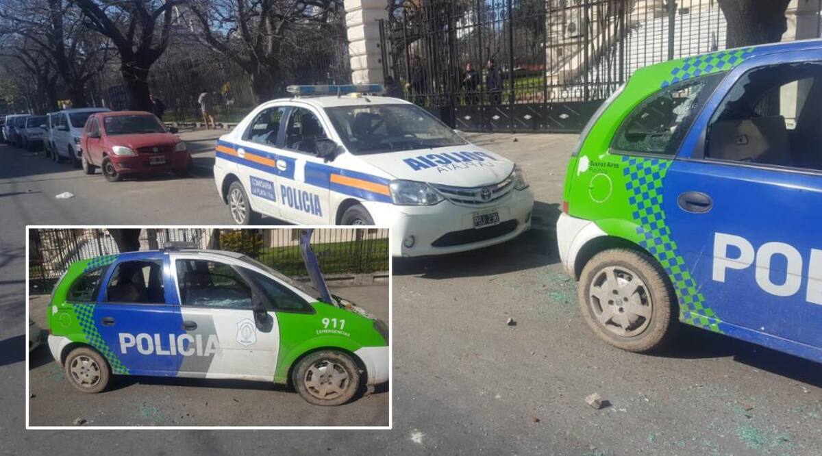 Incidentes en La Plata - Trabajadores Astillero Río Santiago