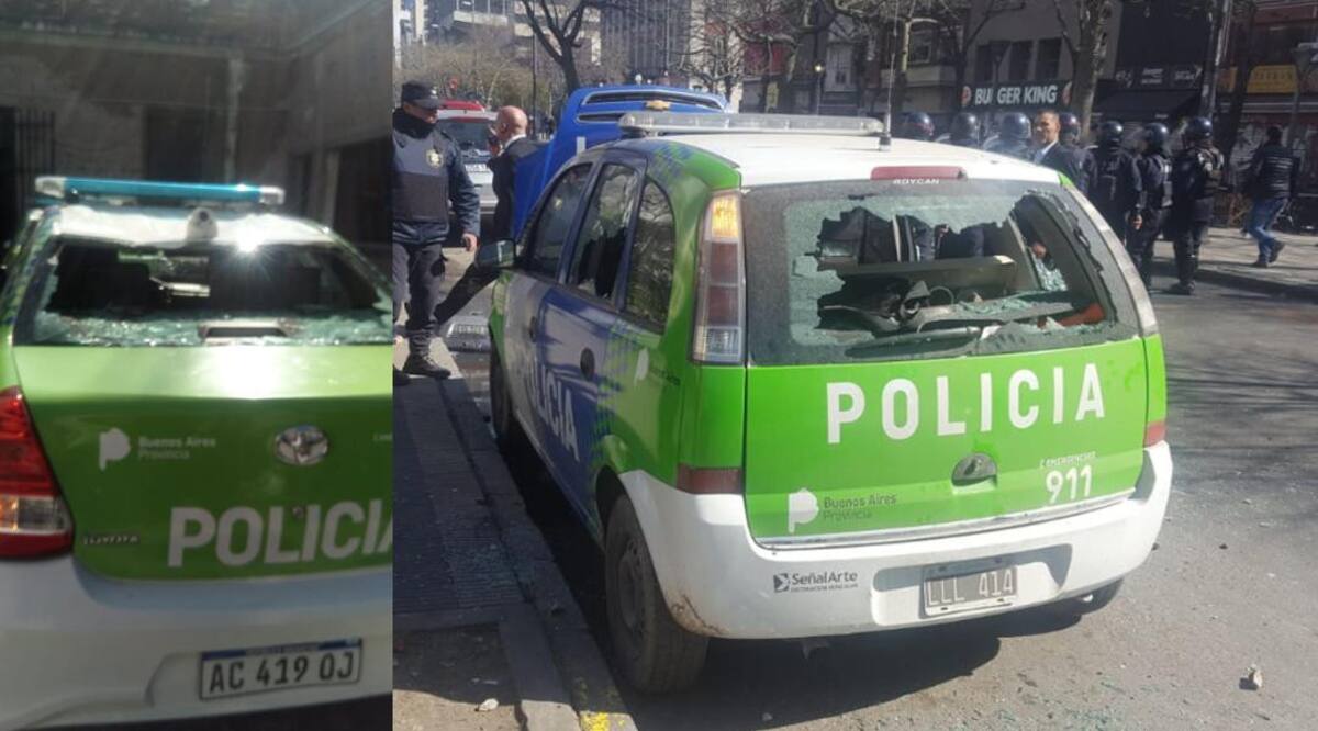 Incidentes en La Plata - Trabajadores Astillero Río Santiago