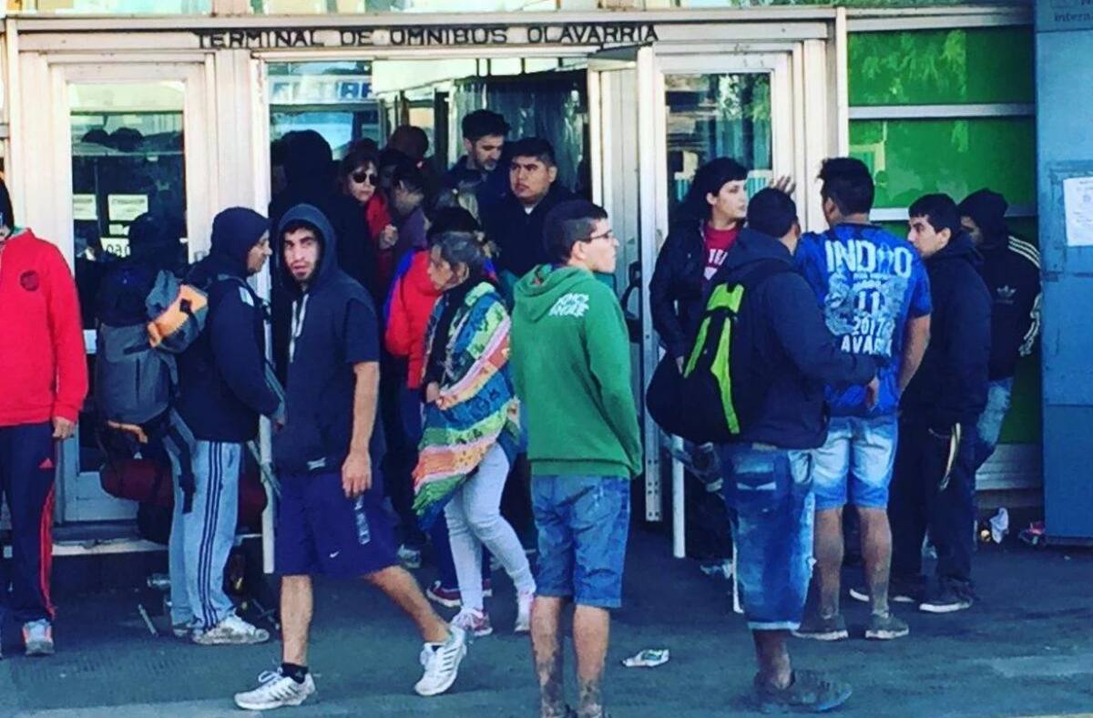 Incidentes en Olavarría tras recital del Indio Solari (Foto: Twitter @verorosalesok)