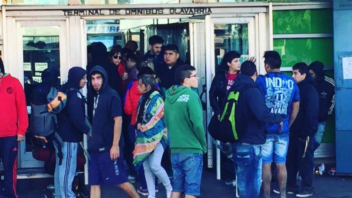 Incidentes en Olavarría tras recital del Indio Solari (Foto: Twitter @verorosalesok)