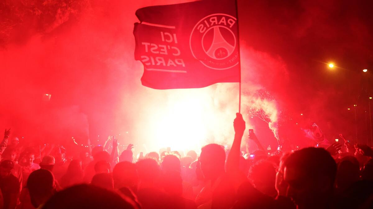 Incidentes en París tras el título de PSG por Champions League. Foto: REUTERS/Abdul Saboor.