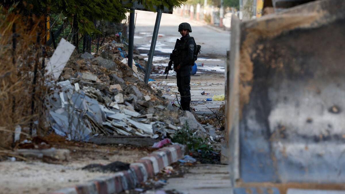 Incursión israelí en Cisjordania ocupada. Foto: Reuters.