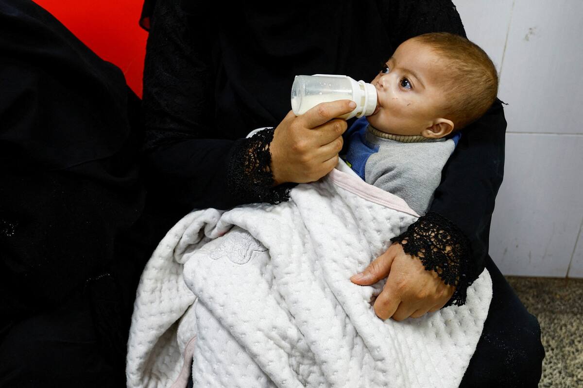 Infancia en Gaza. Foto: Reuters