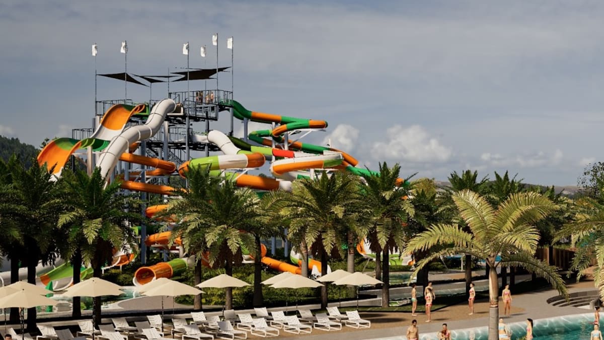 Infinito Water Park, el parque acuático más grande de la Argentina.