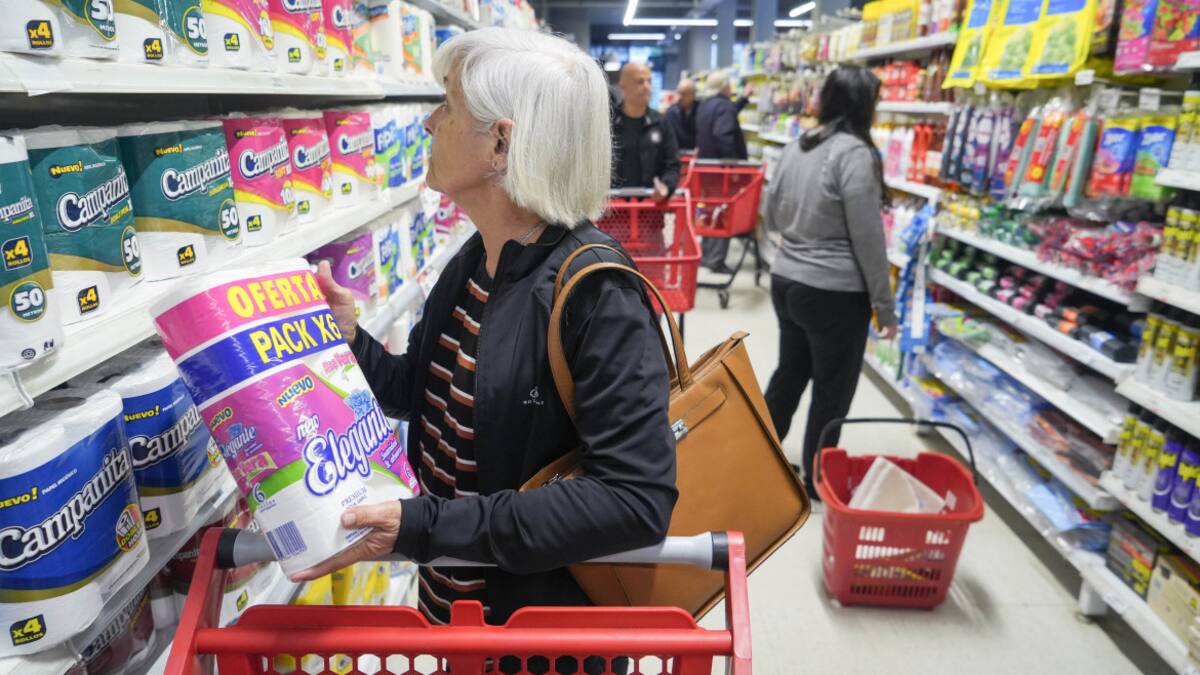 Inflación en supermercados. Foto: NA.