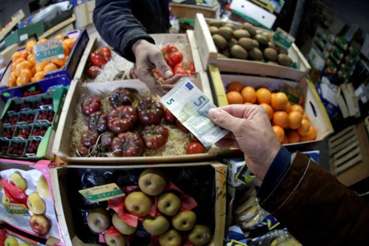 Inflación eurozonal. Foto: REUTERS