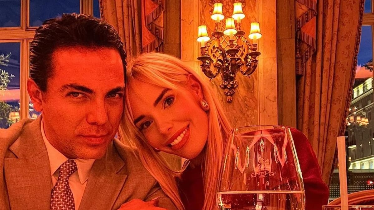 Ingrid Wagner y Cristian Castro. Foto: X