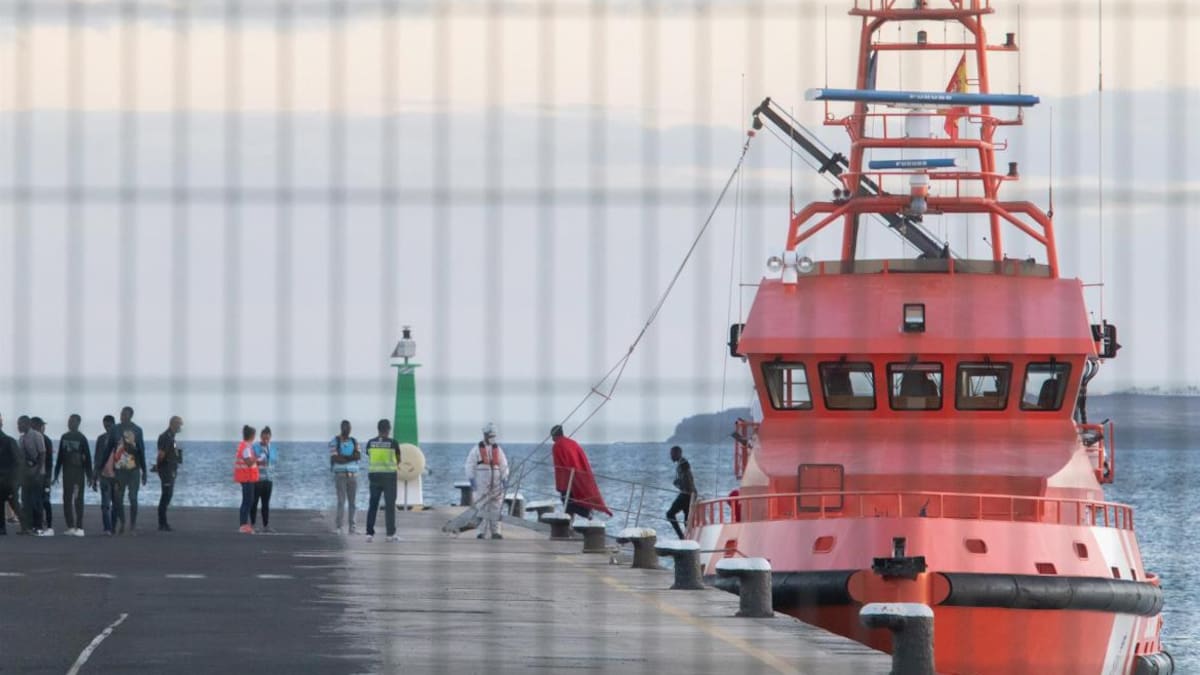 Inmigrantes llegando a España_EFE