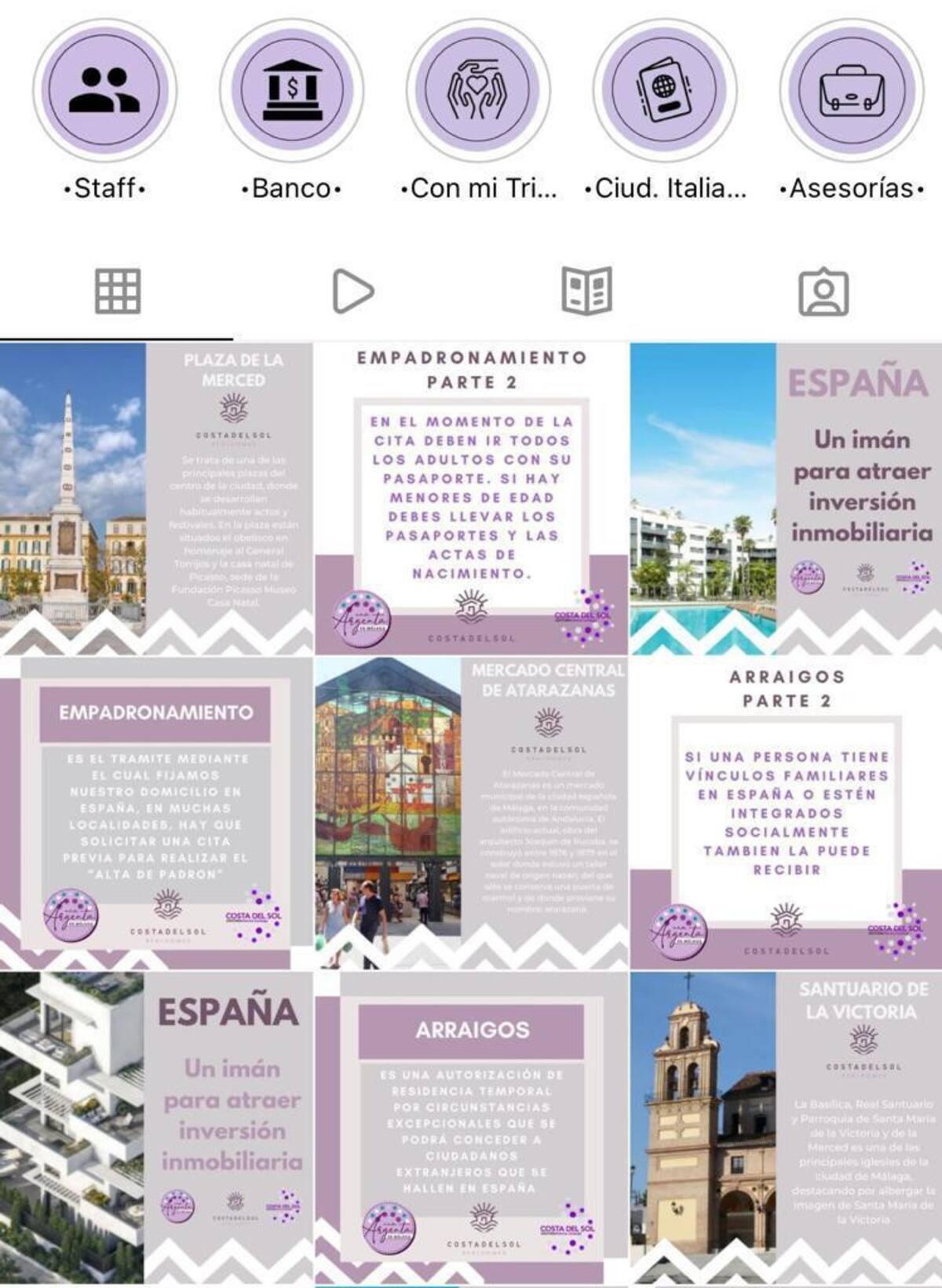 Instagram de @unaargentaenmalaga