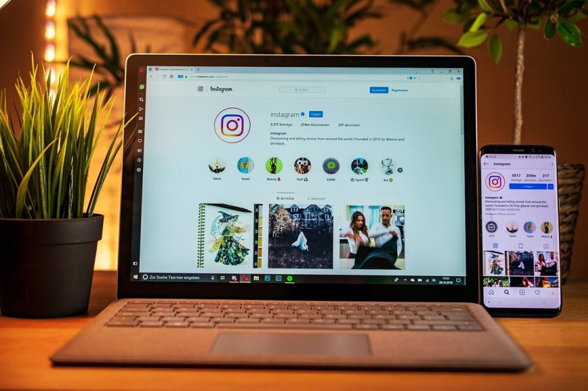 Instagram, red social. Foto: Pixabay.