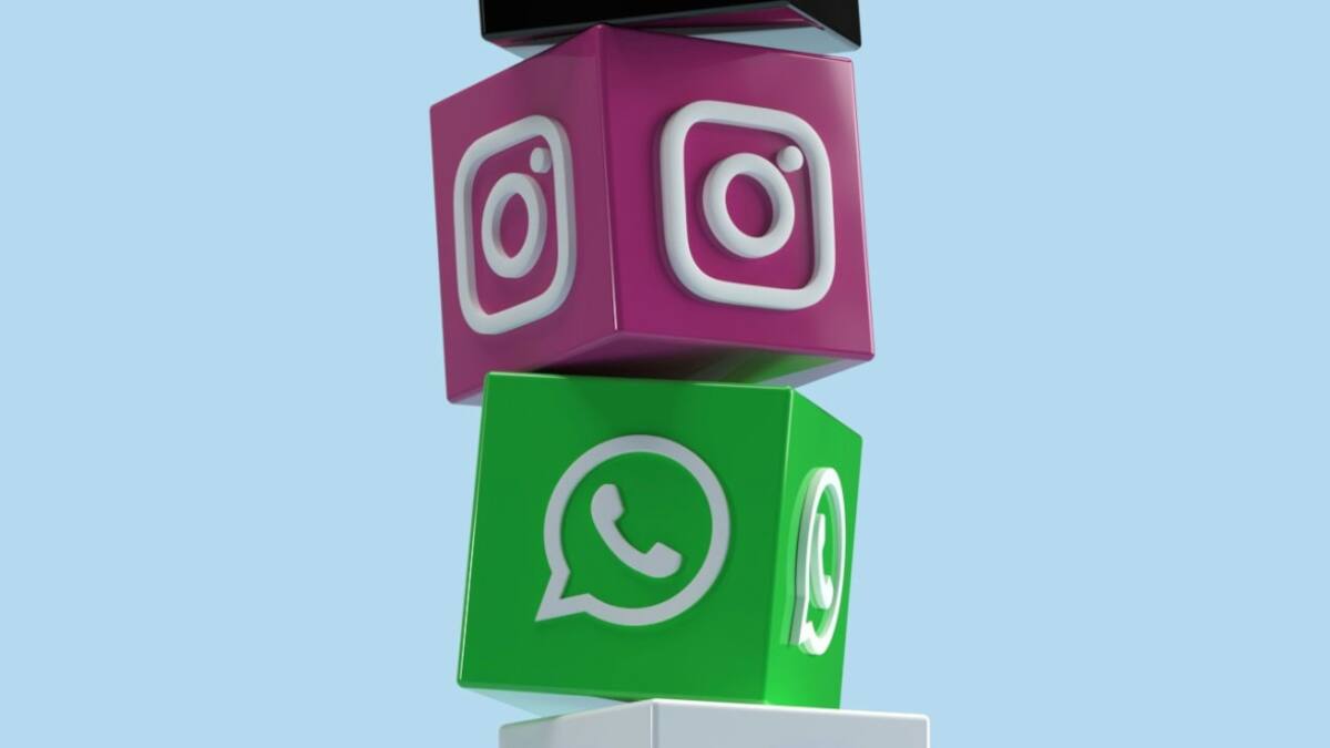 Instagram y WhatsApp. Foto: Unsplash