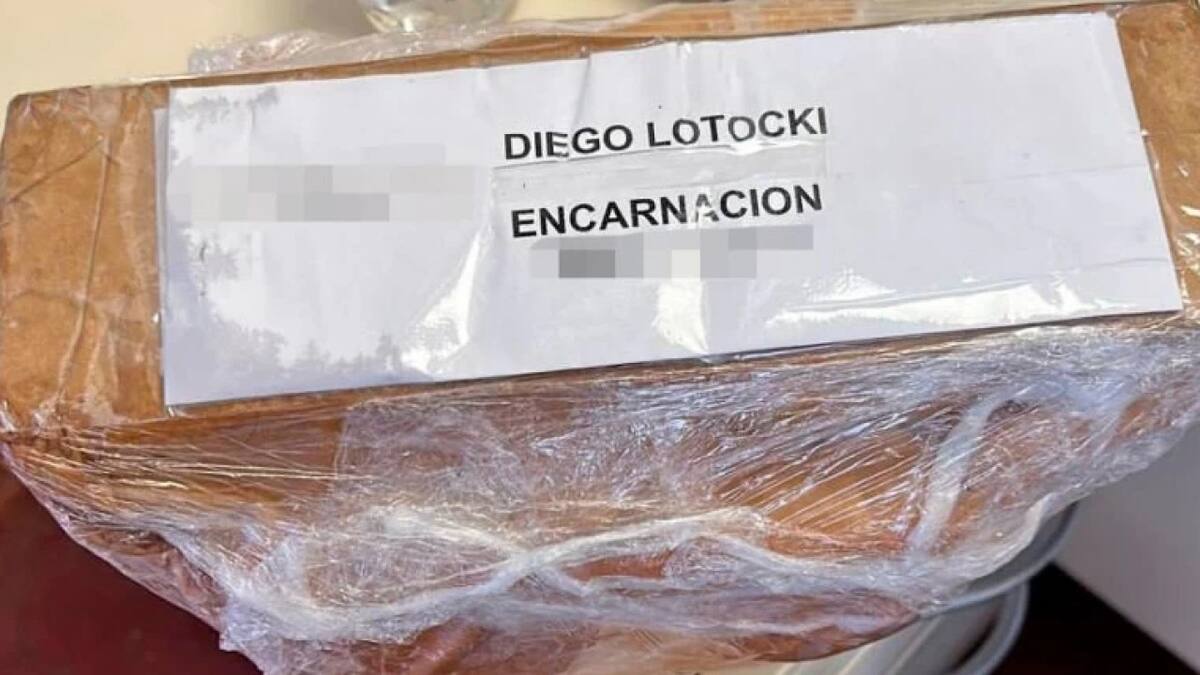 Insumos secuestrados por Aduana que serían para el hermano de Aníbal Lotocki. Foto: Prensa.