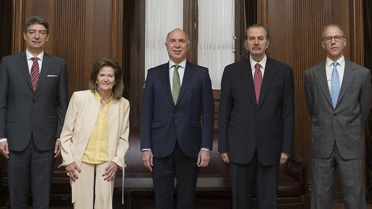 Integrantes de la Corte Suprema de Justicia