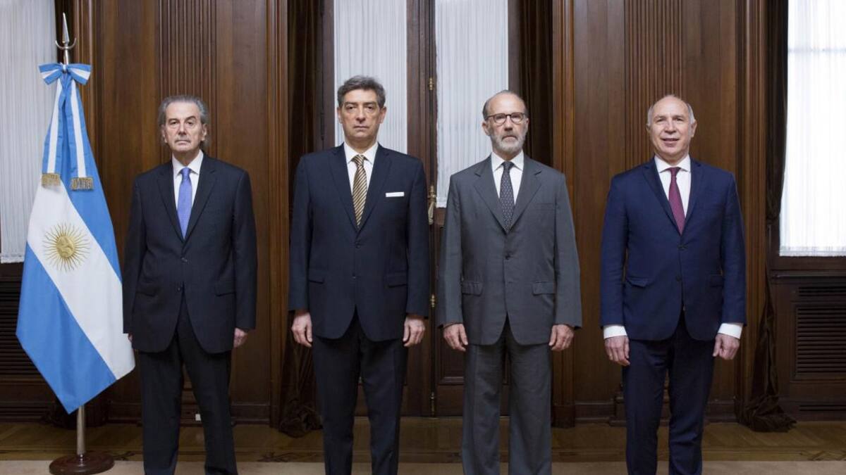 Integrantes de la Corte Suprema de Justicia de la Nación.