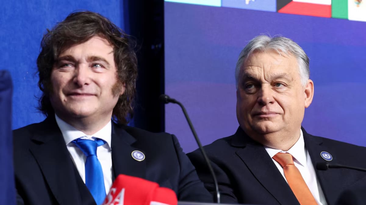 Milei y Orban en Washington