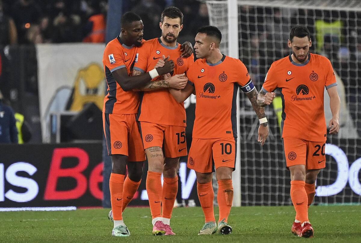 Inter de Milán venció a Lazio con gol de Lautaro Martínez. Foto: EFE.