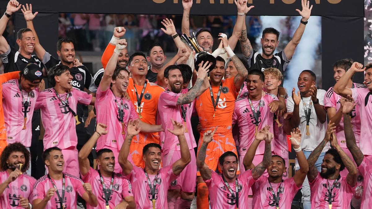 Con gol y asistencia de Messi, Inter Miami se consagró en la Campeones Cup frente a Cruz Azul