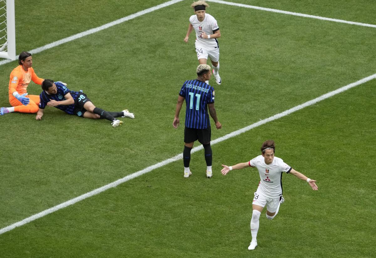 Inter vs Urawa Red Diamonds por el Mundial de Clubes. Foto: Reuters/Stephen Brashear
