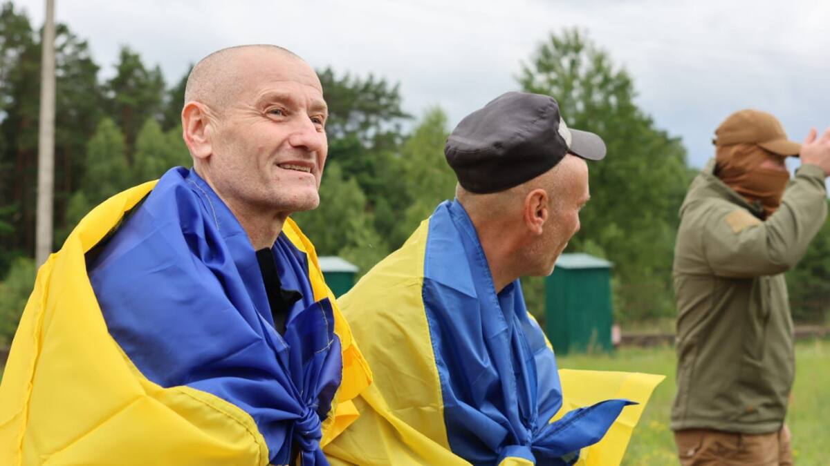 Intercambio de prisioneros entre Rusia y Ucrania. Foto: x ZelenskyyUa.