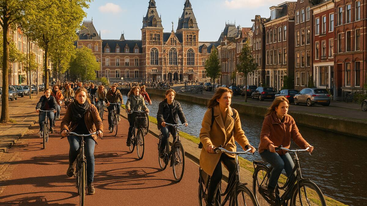 Ámsterdam: la sorprendente ciudad que llegó a tener más bicicletas que autos gracias a una crisis mundial del petróleo